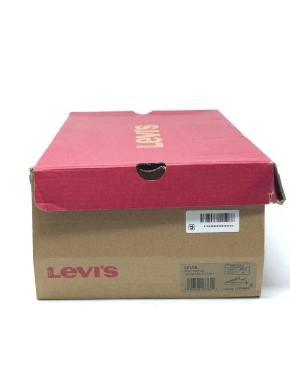 Levi’s Munro SC Brown Lace-Up Sneakers Size 10.5M - Picture 9 of 9